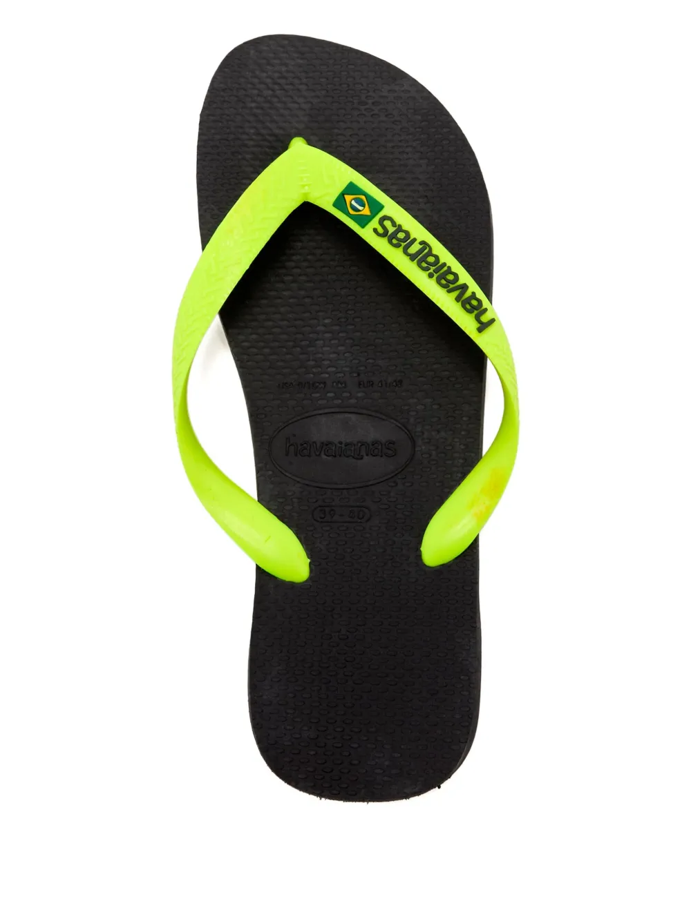 Havaianas Brasil Logo flip-flops Green