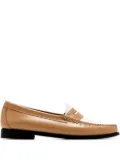 G.H. Bass & Co. two-tone leather loafers - Neutrals