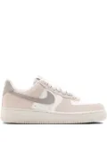Nike Air Force 1 suede-panel sneakers - White