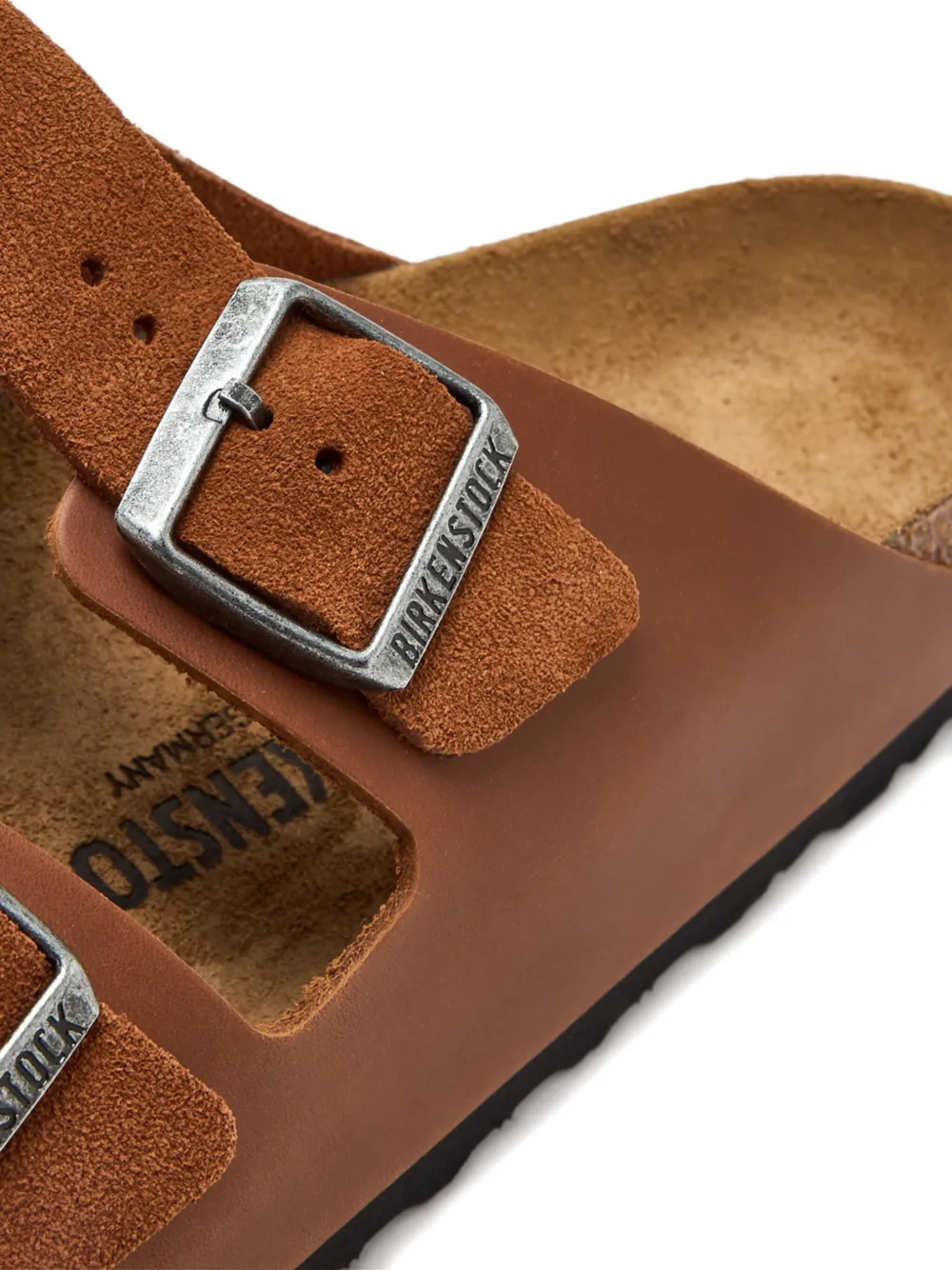 Birkenstock Arizona double-buckle sandals Brown