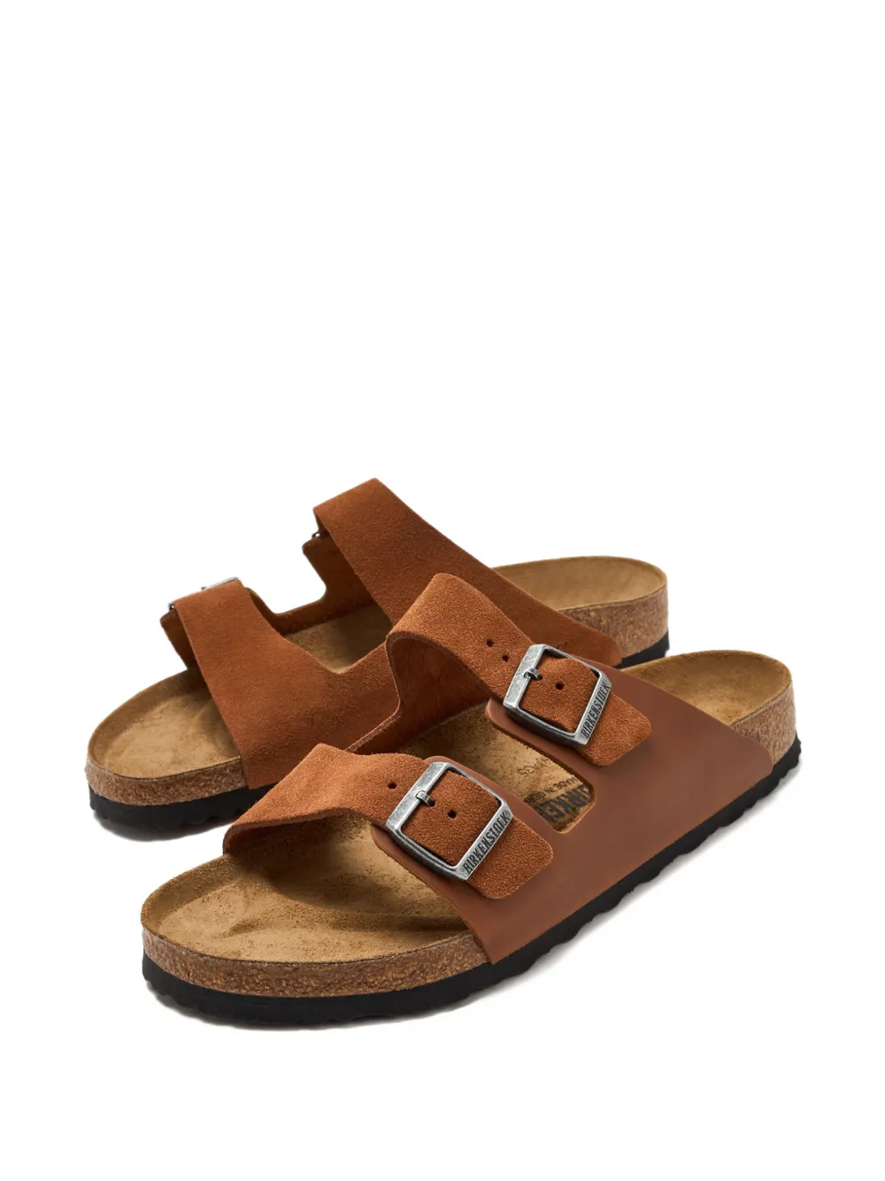 Birkenstock Arizona double-buckle sandals Brown