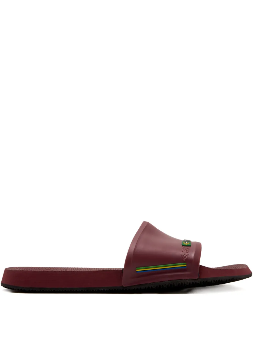 Havaianas Brasil logo slides Red
