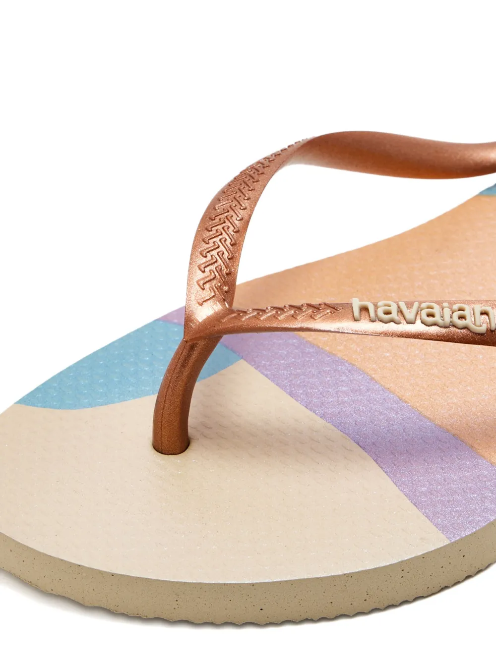 Havaianas Slim Palette Glow Flip-flops In Neutral