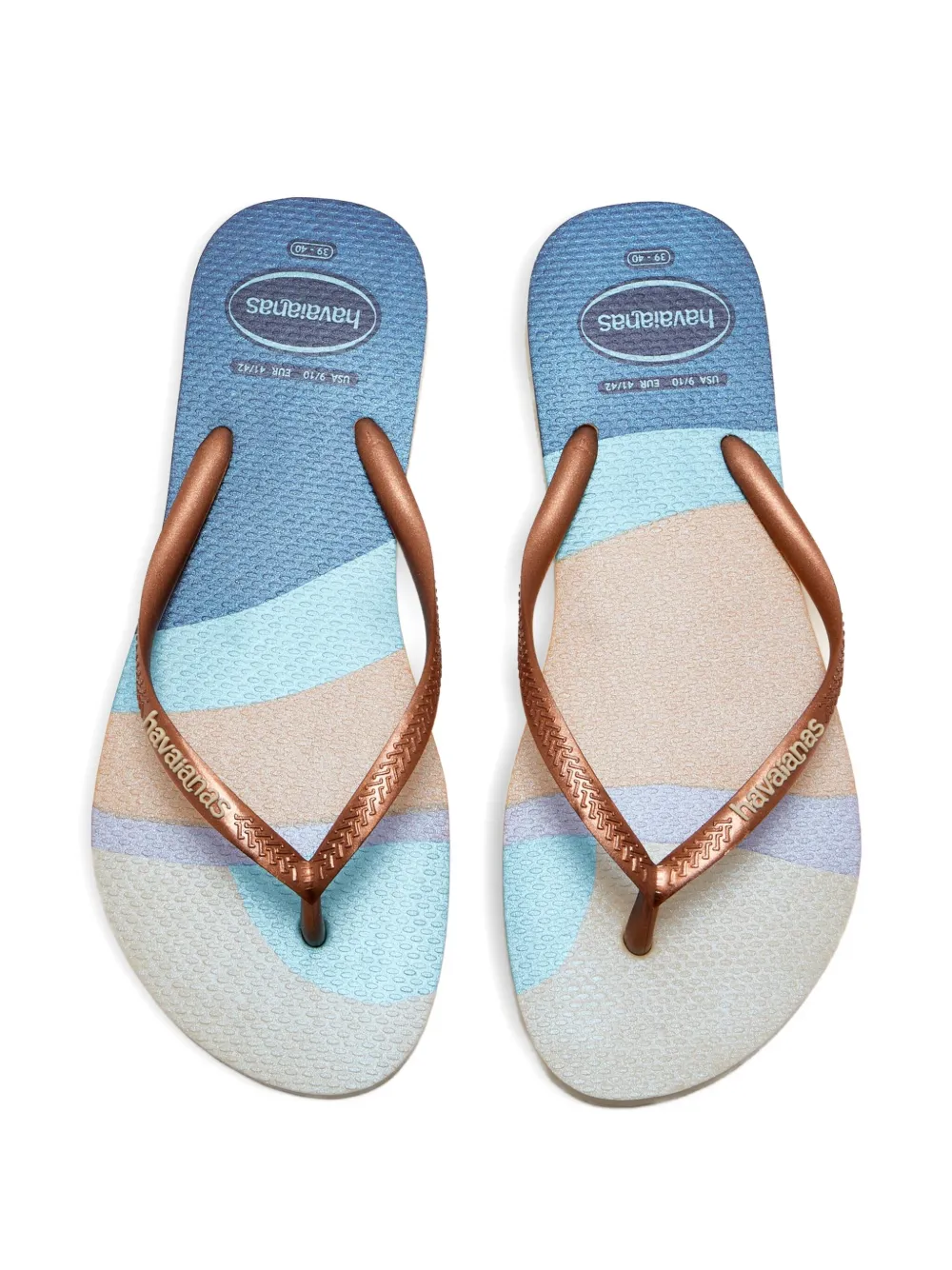 Havaianas Slim Palette Glow Flip-flops In Neutral