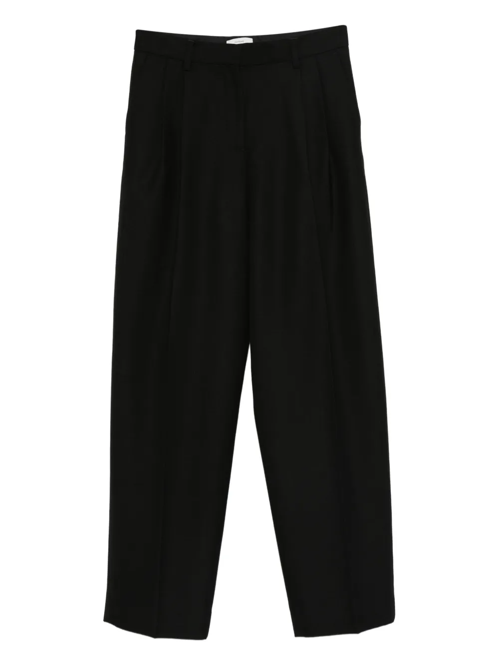 TOTEME double-pleat tailored trousers | Black | Image 1
