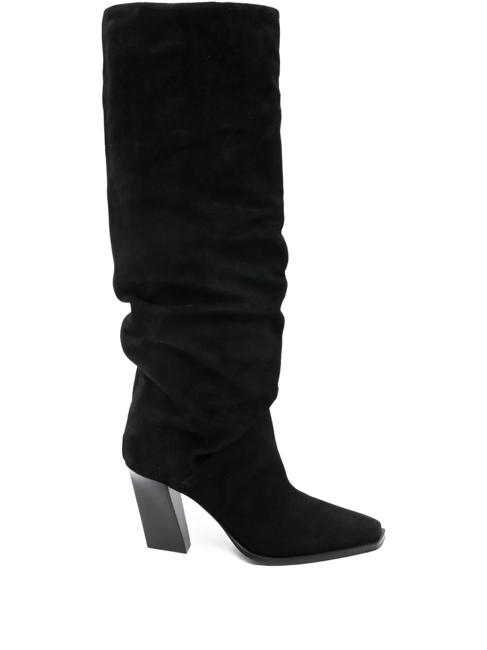 Jimmy Choo 85 mm Hart laarzen Zwart