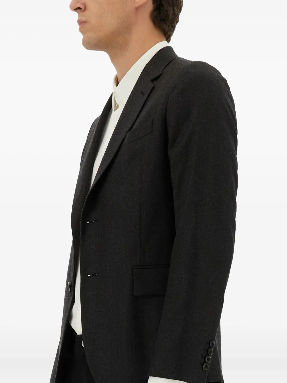 Paul Smith Jack met gekerfde revers Grijs