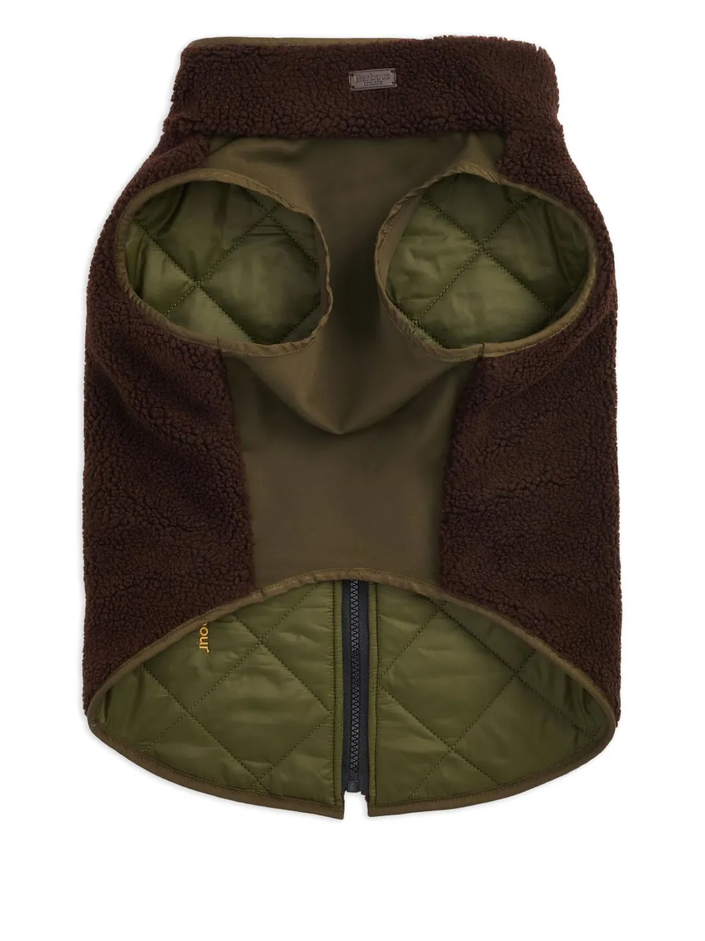 Barbour abrigo reversible con cierre | verde | Image 1