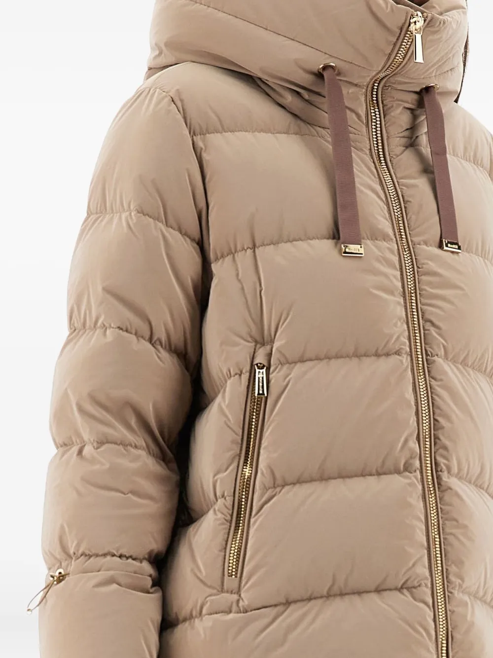 Moorer Gadia jack met capuchon Beige