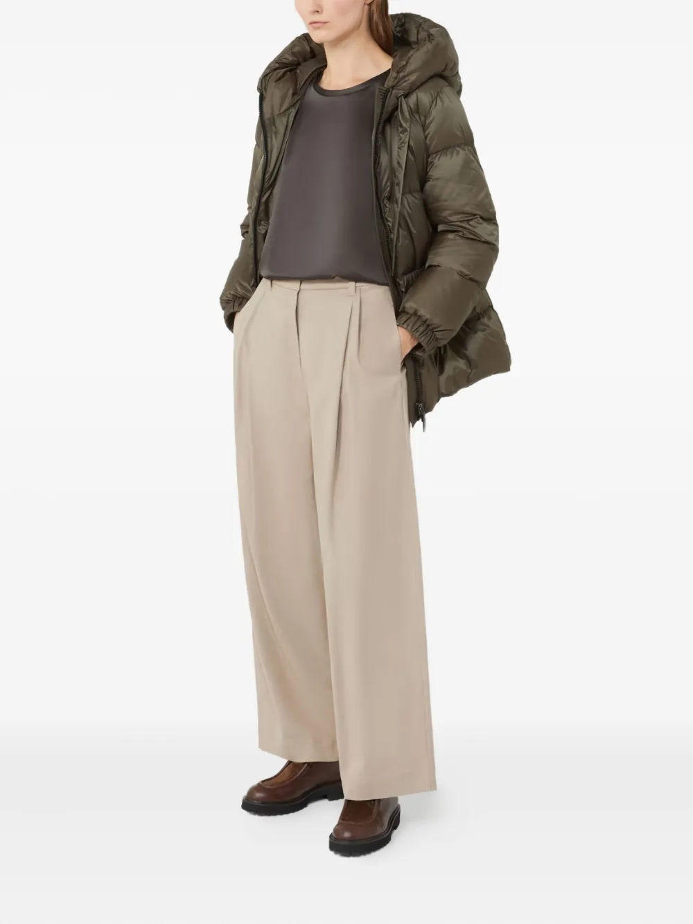 'S Max Mara T-shirt met korte mouwen Grijs