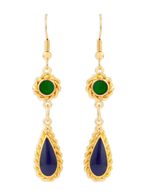Susan Caplan Vintage 1990 Edwardian Revival drop earrings