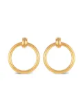 Susan Caplan Vintage 1990s circular-shape earrings - Gold