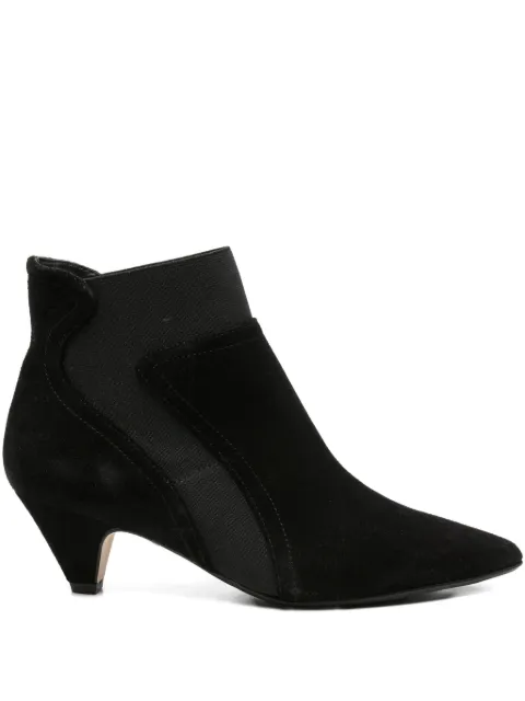 Anna F. pointed-toe elastic-insert boots