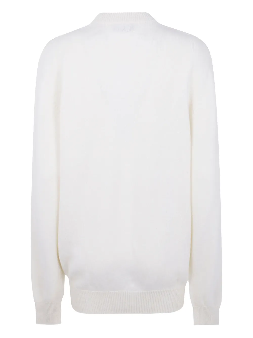 Laneus crew-neck merino-wool sweater - Wit