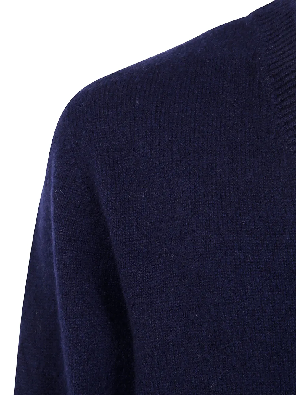 Laneus V-neck Long Sleeve Knit Jumper In Blue