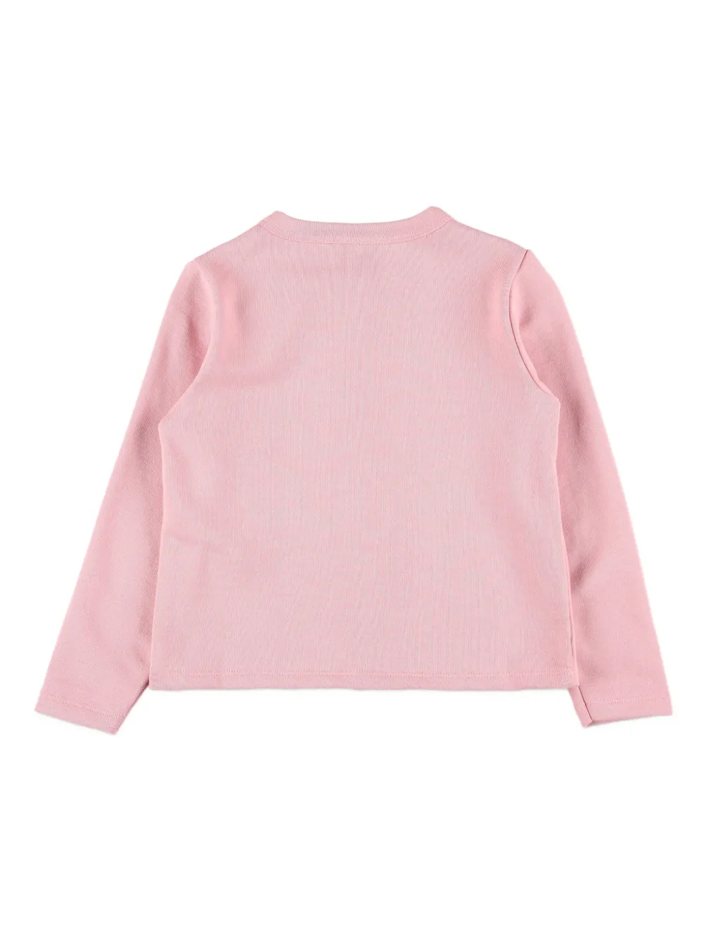Petit Bateau heart-patch fleece cardigan | Girls Cardigans | Image 2