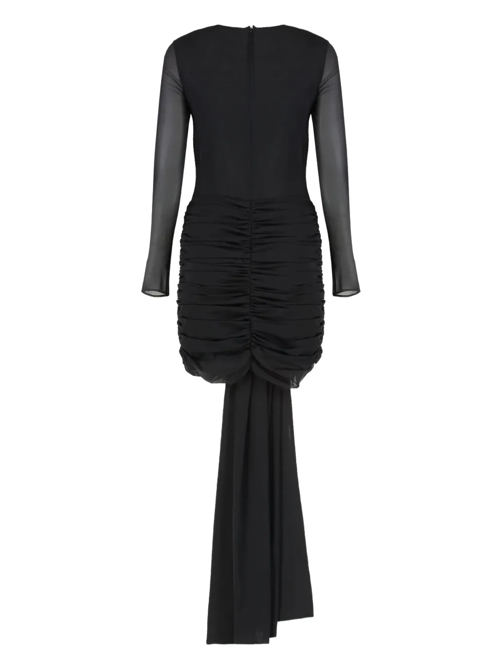 Giuseppe Di Morabito draped mini dress - Zwart
