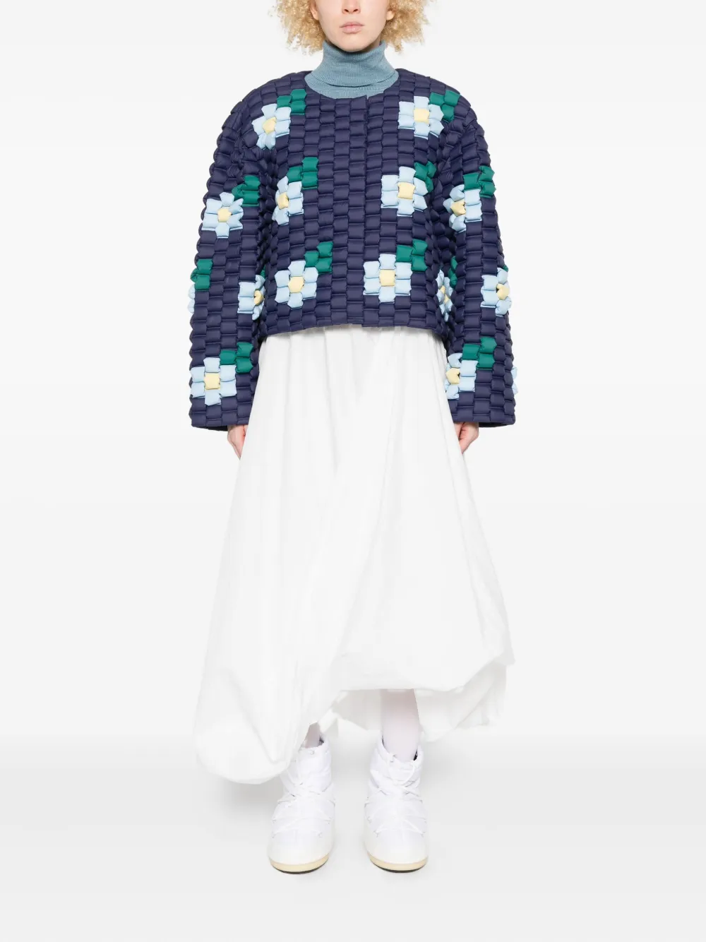 RAXXY floral-quilted padded jacket | Down Jackets | Image 2