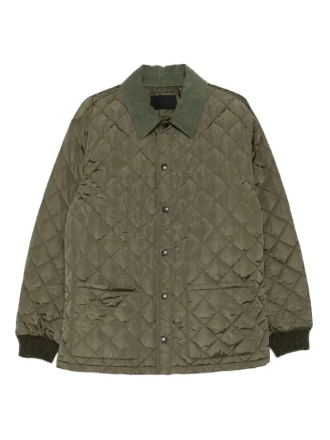 Prada quilted diamond-pattern jacket