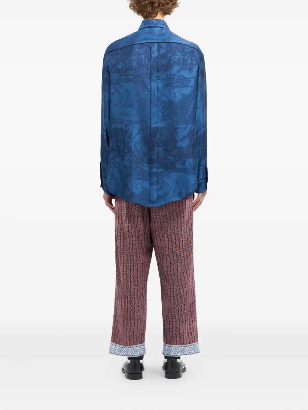 Pierre-Louis Mascia Aloegum shirt Blauw