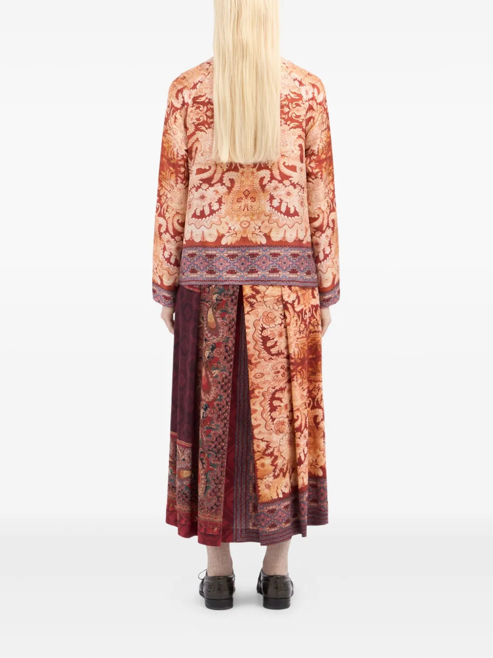 Pierre-Louis Mascia Blouse met bloemenprint Rood