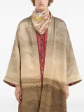 Pierre-Louis Mascia floral-print silk scarf - Neutrals
