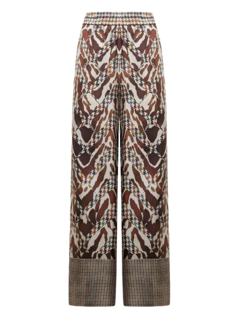 Pierre-Louis Mascia houndstooth-pattern trousers