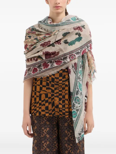Pierre-Louis Mascia floral-pattern scarf