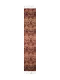 Pierre-Louis Mascia geometric-pattern fringed scarf - Brown