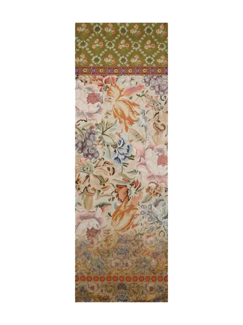 Pierre-Louis Mascia floral-pattern rectangular-shape scarf
