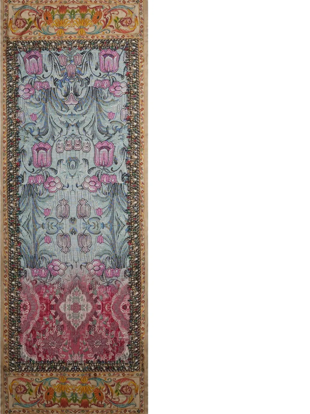 Pierre-louis Mascia Floral-pattern Scarf In Multi