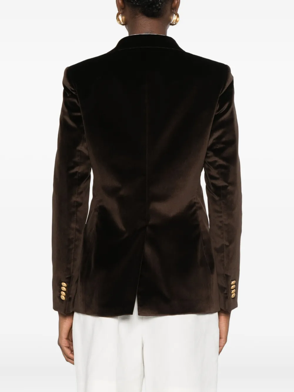 Tagliatore Blazer met dubbele rij knopen Bruin