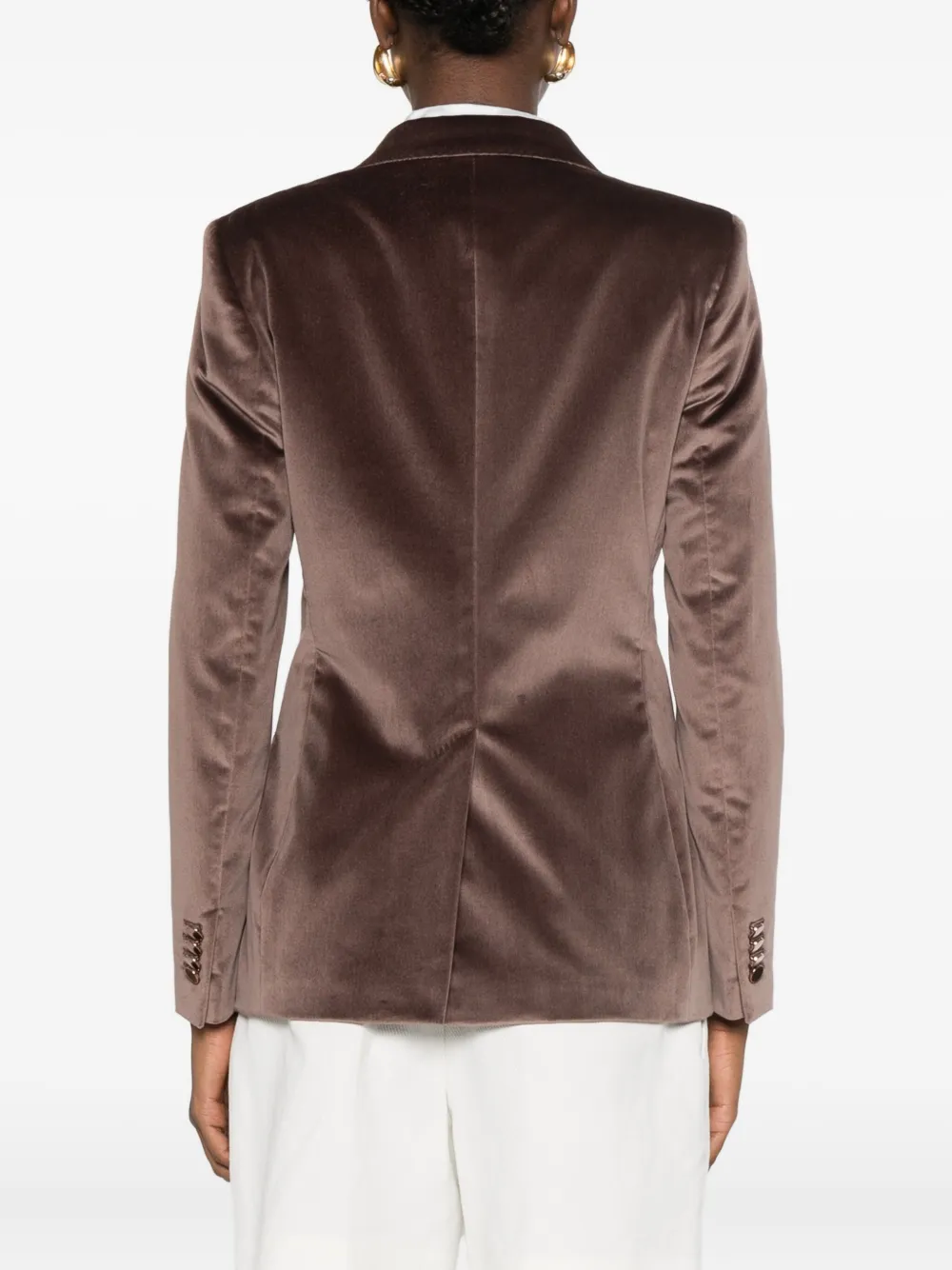 Tagliatore Jack met dubbele rij knopen Bruin