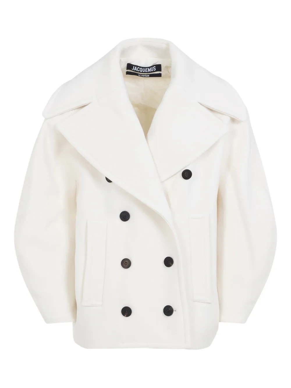 Jacquemus double-breasted coat - ホワイト Jacquemus double-breasted coat - ホワイト