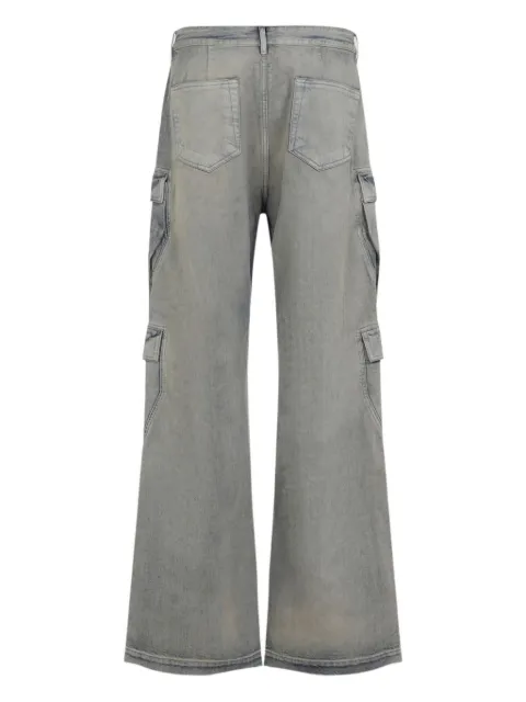 Rick Owens DRKSHDW cargo-pockets straight-leg jeans