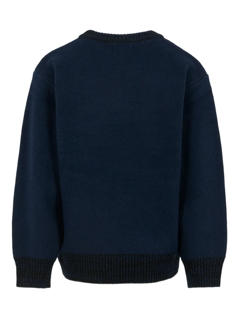 Molo rocket-embellishment crew-neck sweater | Boys Knitwear | Image 2