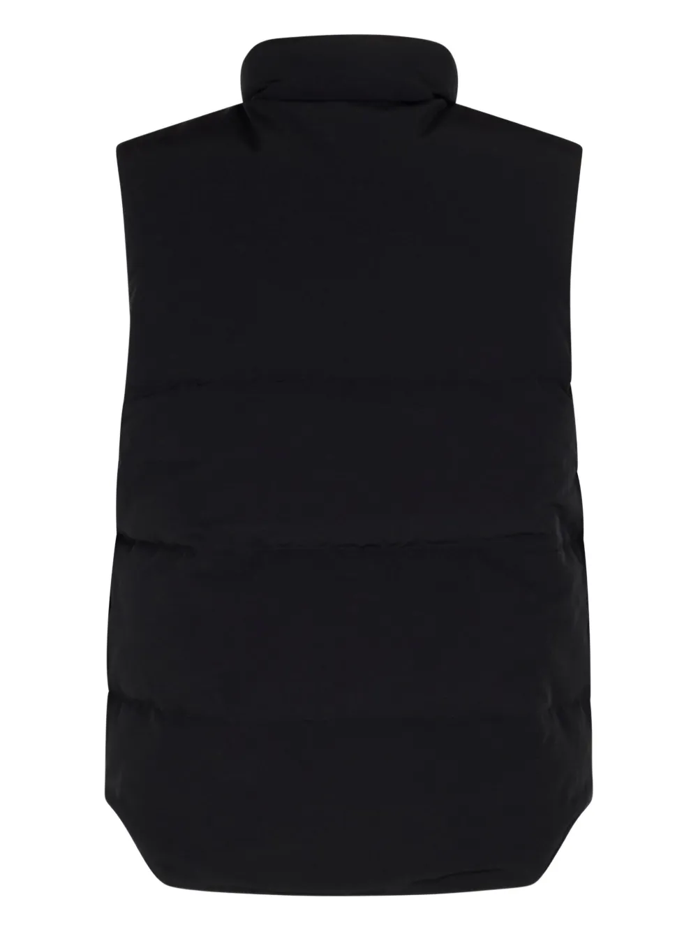 Canada Goose cotton-blend mock-neck vest - ブラック Canada Goose cotton-blend mock-neck vest - ブラック