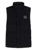 Canada Goose cotton-blend mock-neck vest - Black