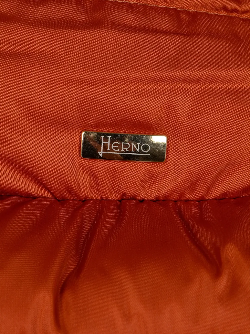 Herno Gewatteerde bodywarmer Oranje