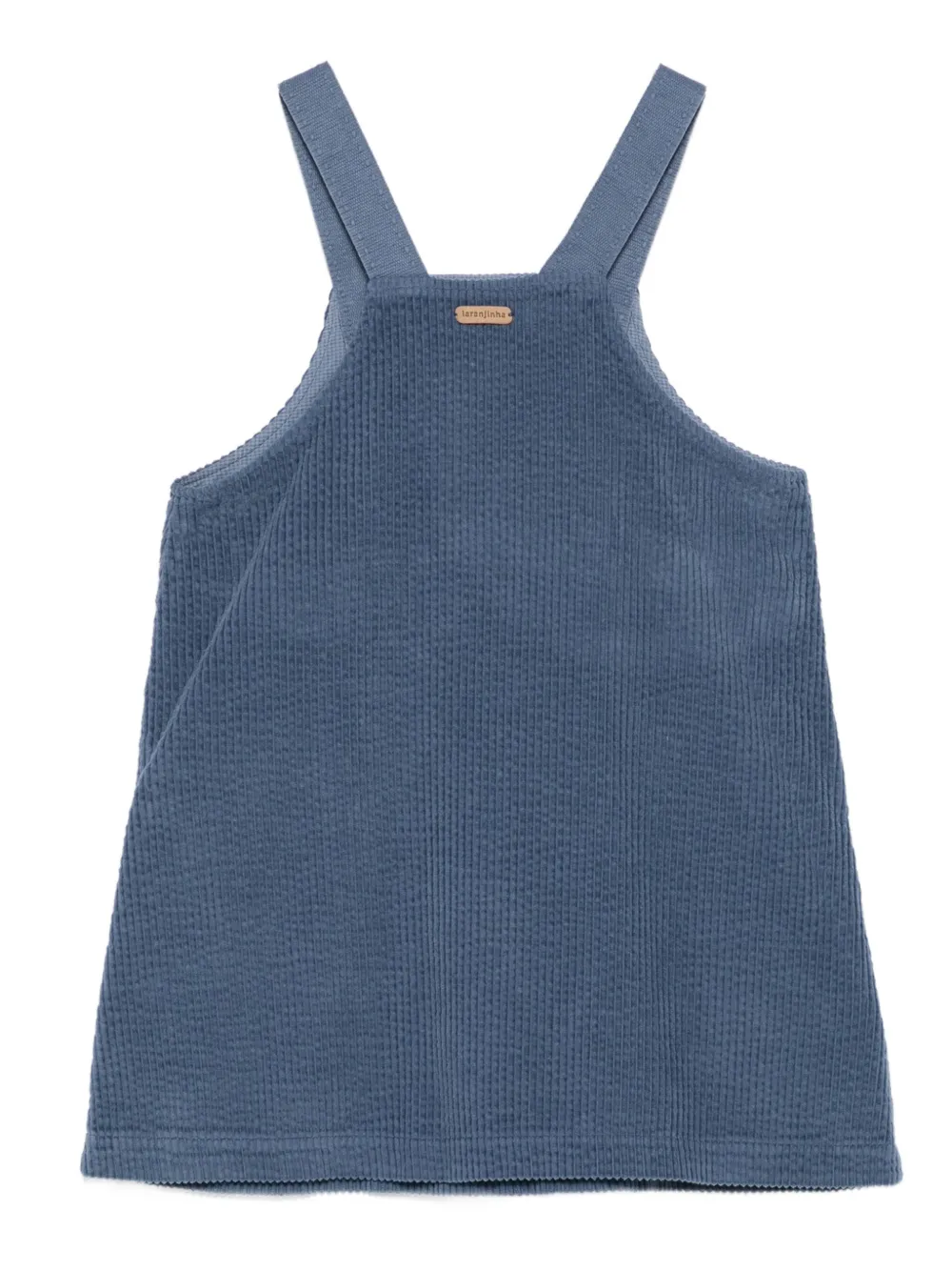 LARANJINHA corduroy ruffled-pocket dress | Girls Casual Dresses | Image 2
