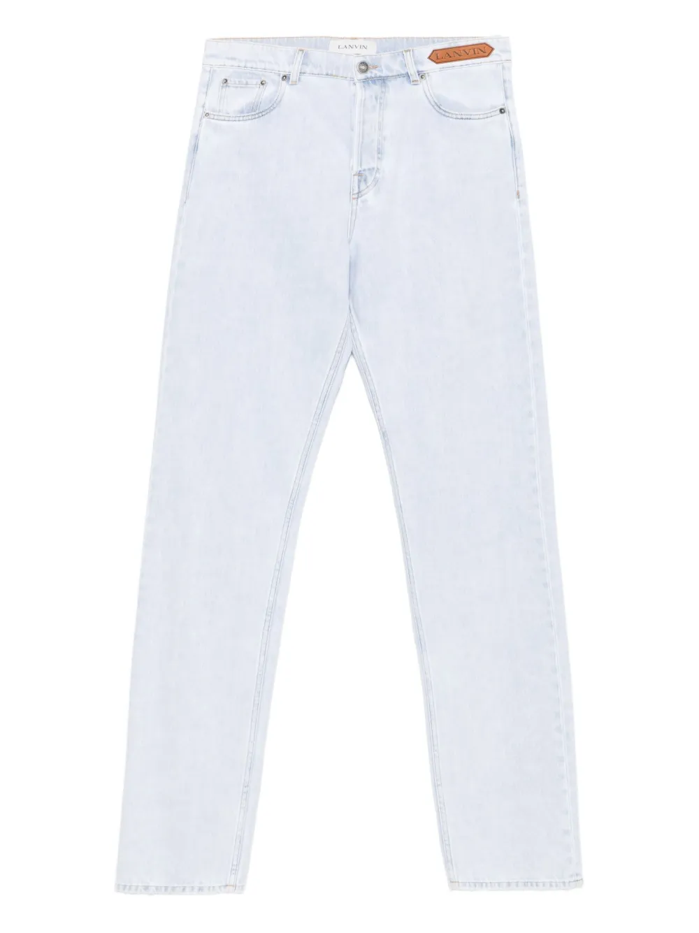 Lanvin logo-patch jeans | Blue | Image 1