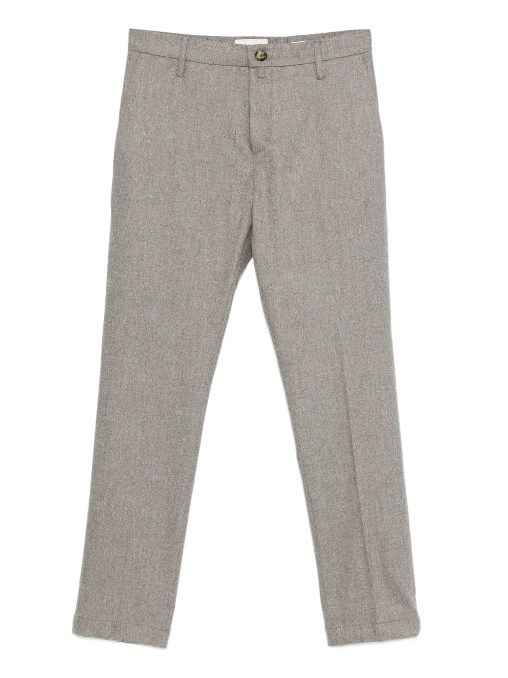 Jacob Cohën mélange-effect wool trousers | Neutrals | Image 1