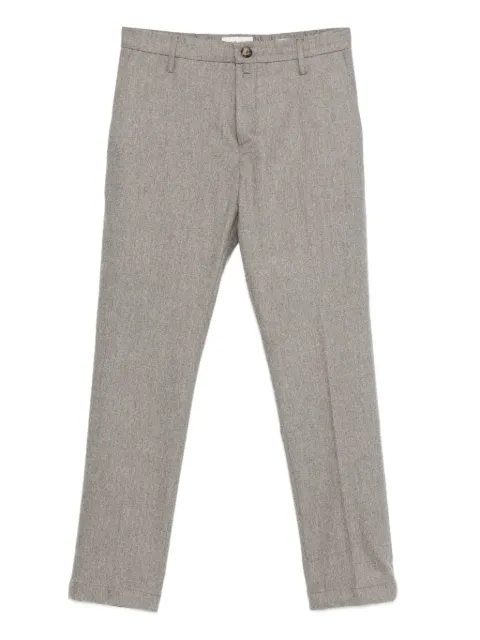Jacob Cohën mélange-effect wool trousers