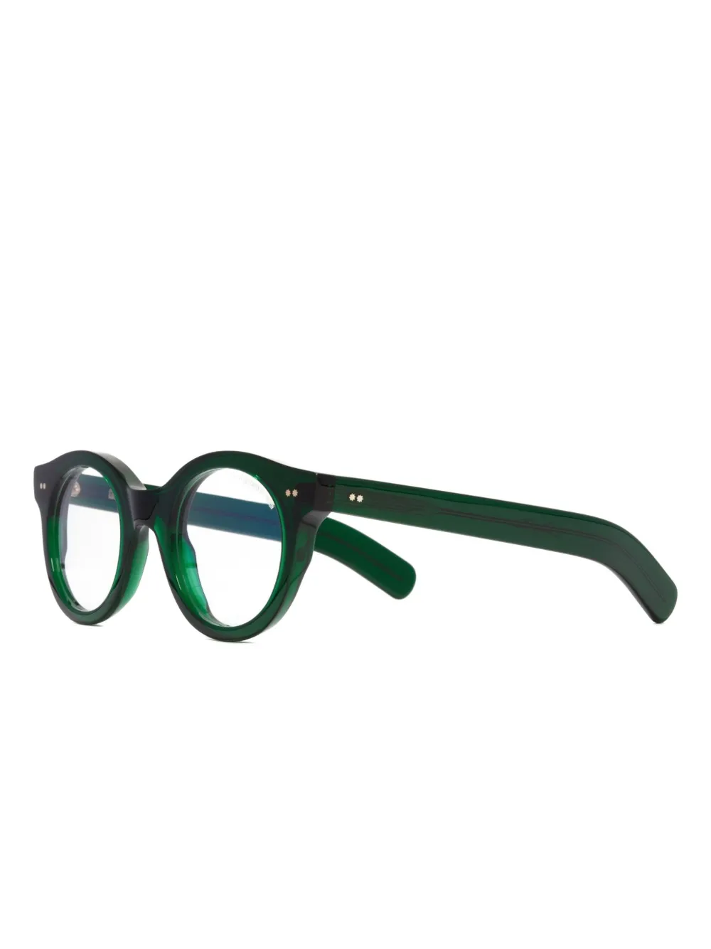 Cutler And Gross Round-frame Glasses In Green