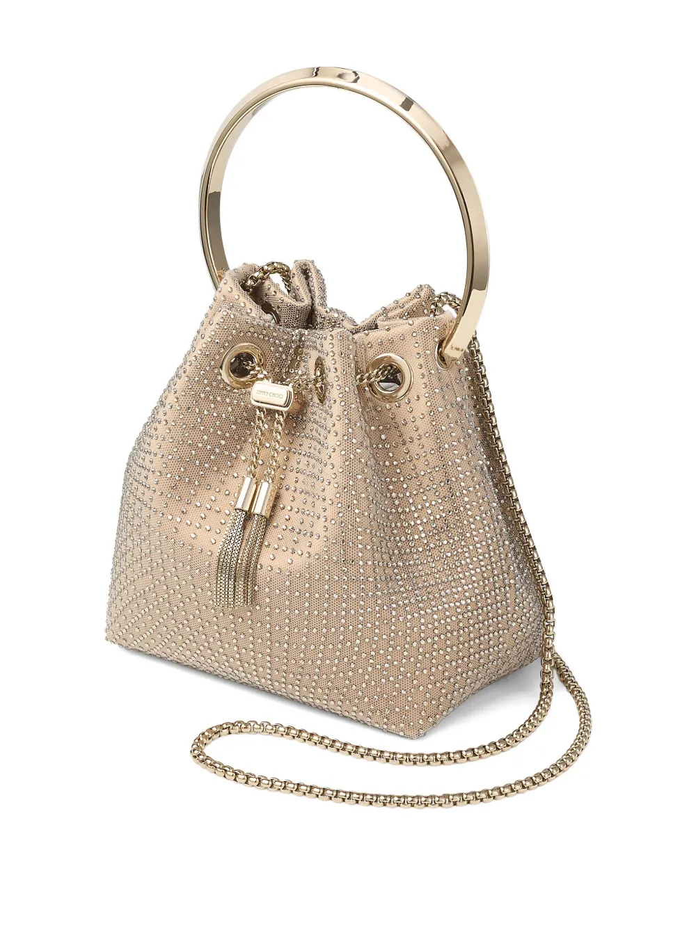 Jimmy Choo Bon schoudertas Goud