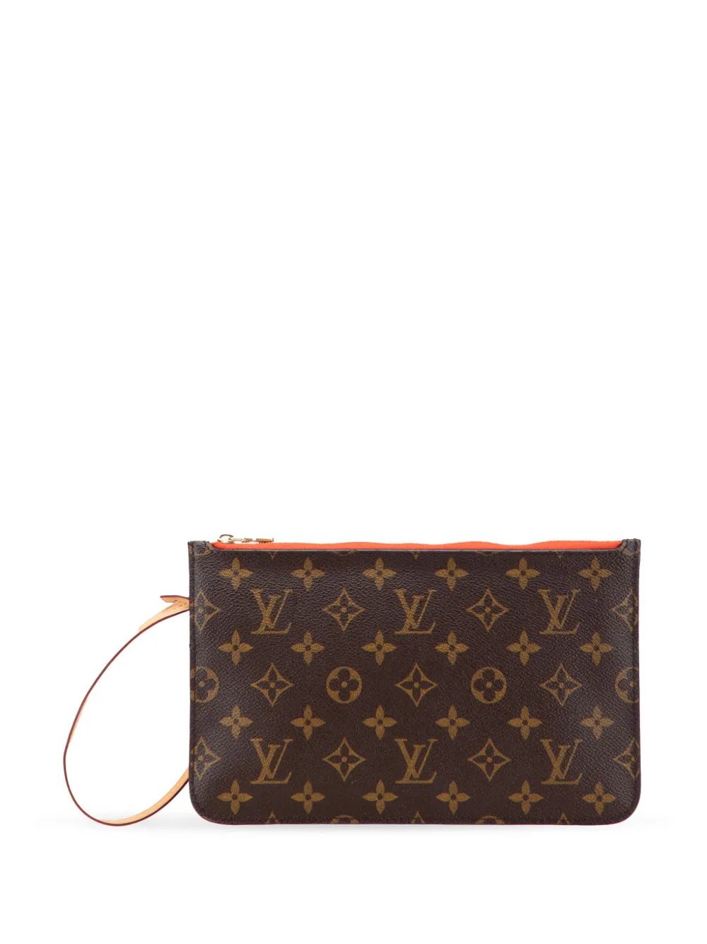 Louis Vuitton Pre-Owned 2014 Monogram Neverfull pouch - ブラウン Louis Vuitton Pre-Owned 2014 Monogram Neverfull pouch - ブラウン