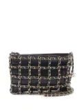 CHANEL Pre-Owned 2020 Lambskin Chain Frame crossbody bag - Black