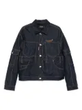 DSQUARED2 multi-pocket panelled denim jacket - Blue