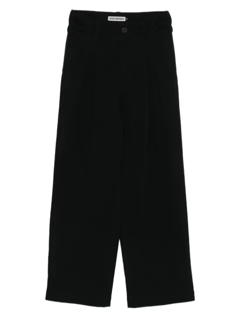Issey Miyake dart-detailing trousers