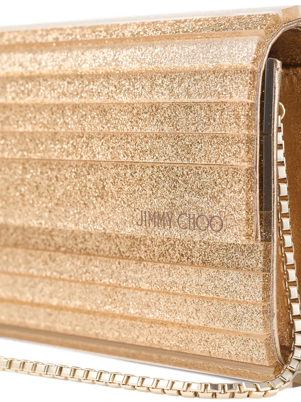 Jimmy Choo Sweetie clutch Goud